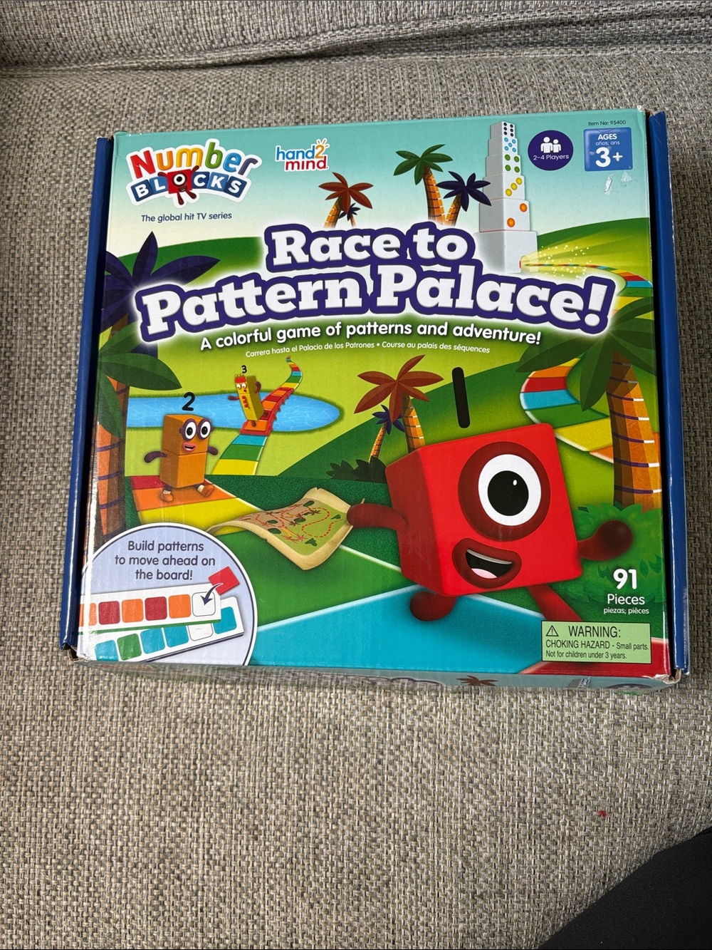 Game number blocks